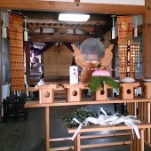 郷八幡神社　正月献饌
