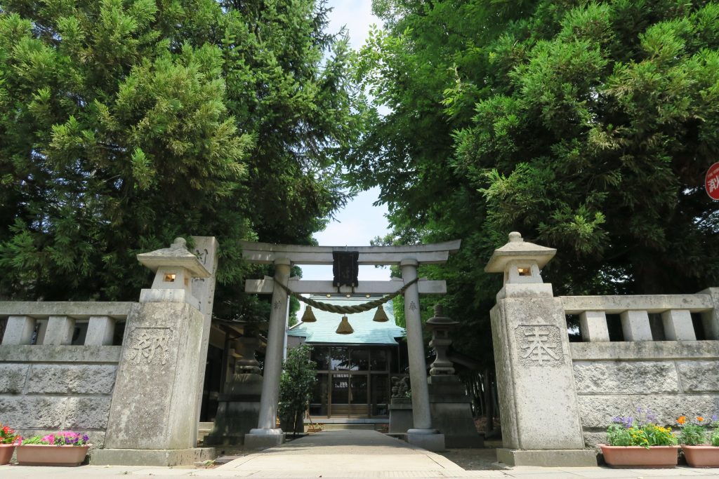 郷八幡神社(平成27年 7月15日撮影)