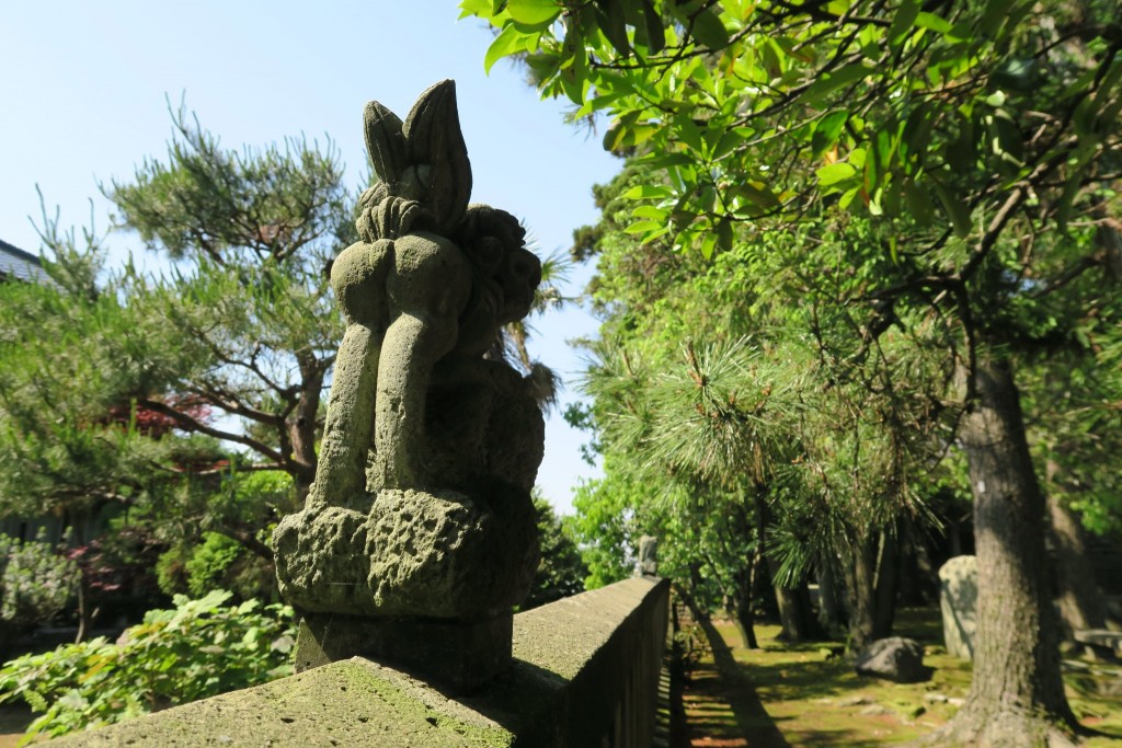 地域歴史学上も重要な文化財である狛犬