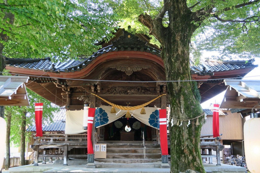 平成２７年９月　国造神社正面