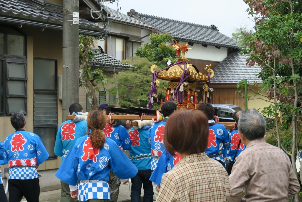 平成27年10月 井手神社の御輿渡御 2