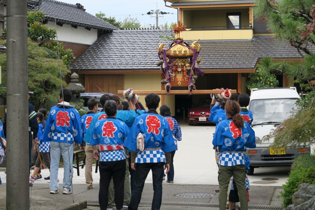 平成27年10月 井手神社の御輿渡御 3