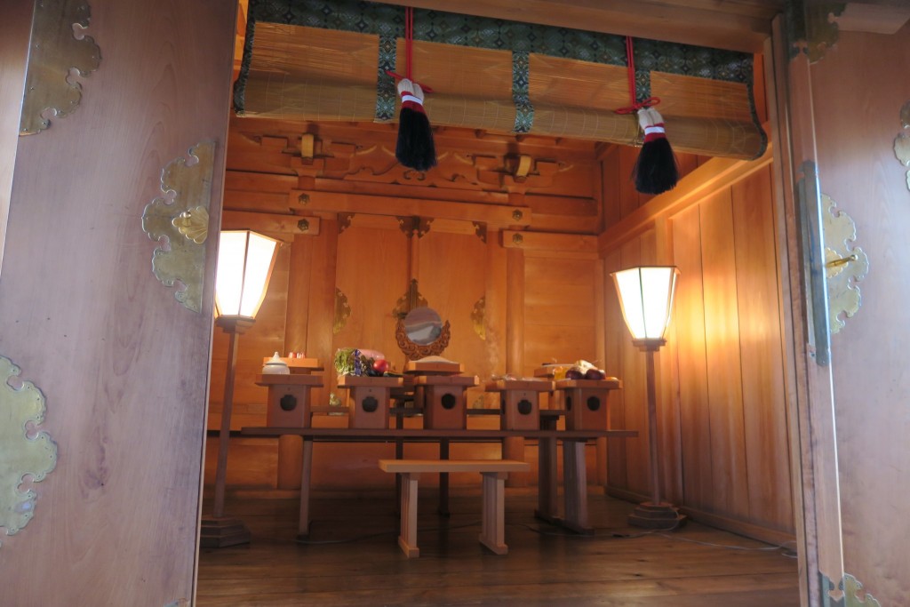 平成27年10月 秋季例祭後の奉納された神饌
