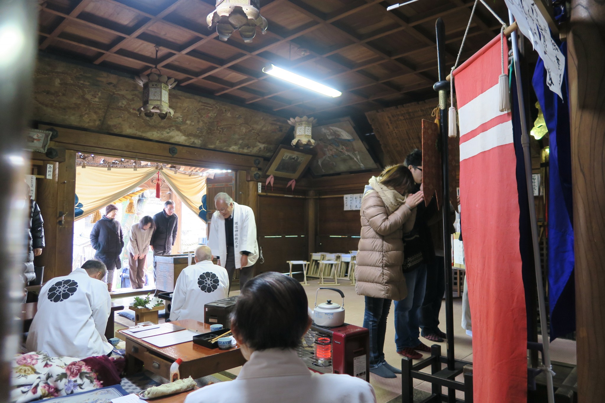 平成28年 国造神社初詣の様子