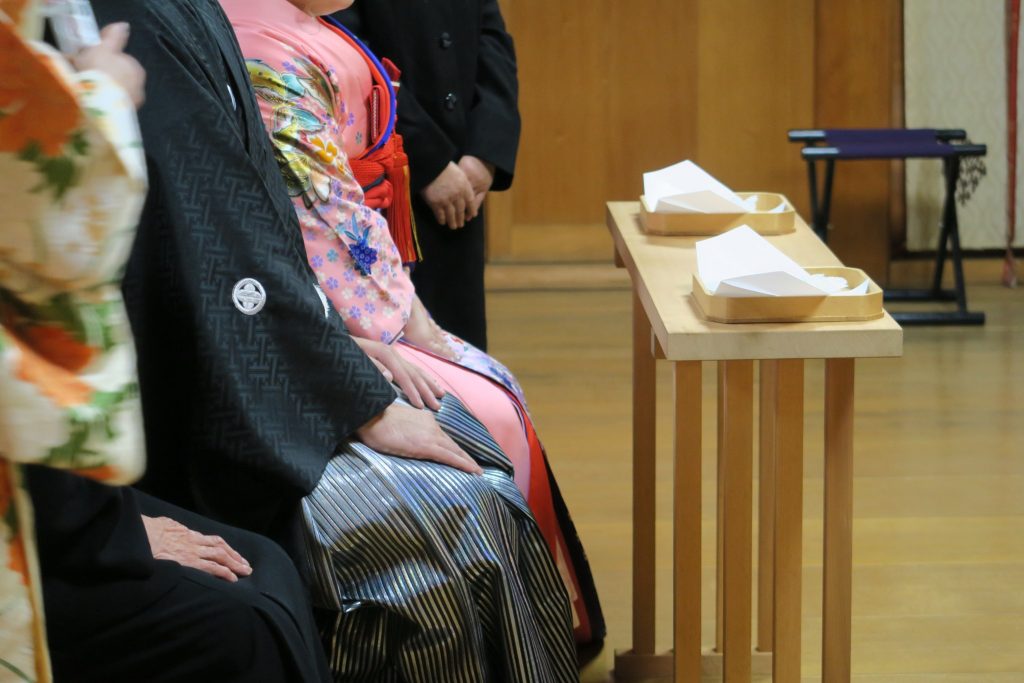 平成27年12月 神前結婚式斎行