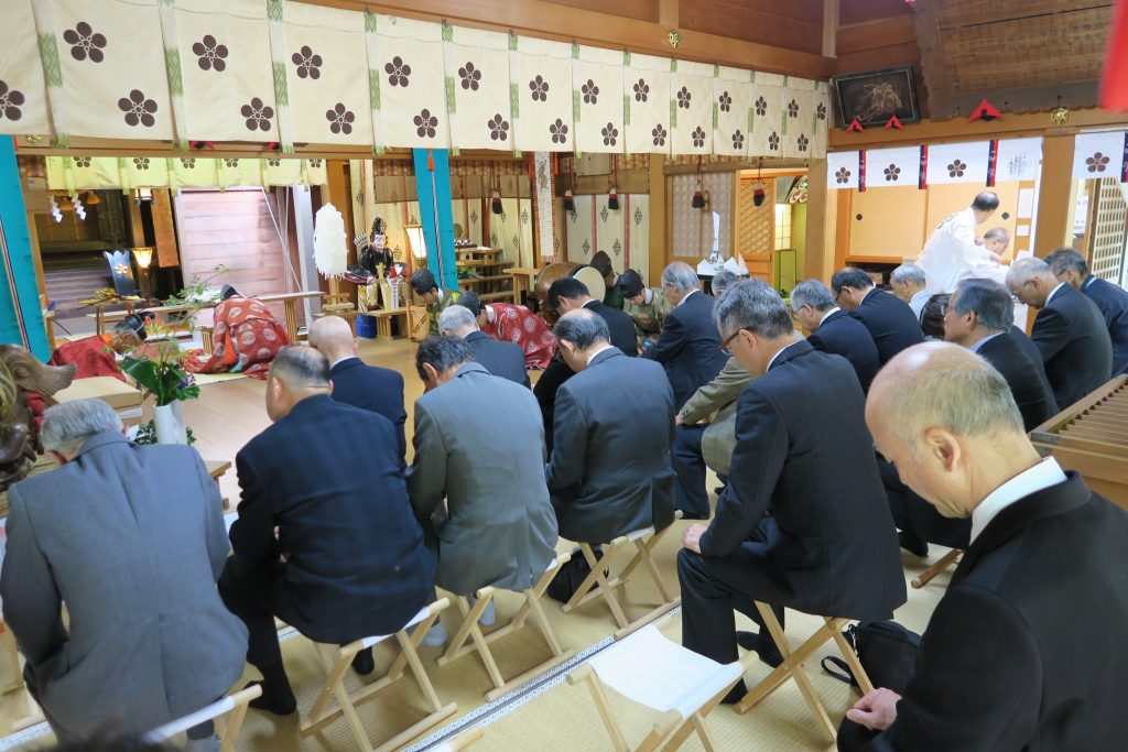 平成28年春季祭 祭典開始に伴う修祓式