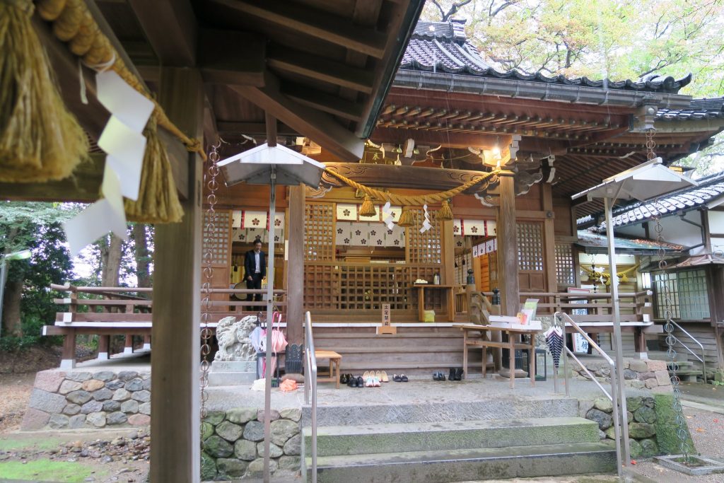 朔日詣の真っ最中