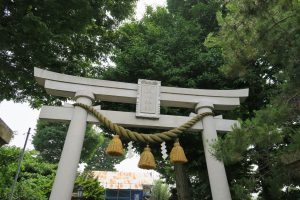 以前の鳥居の様子