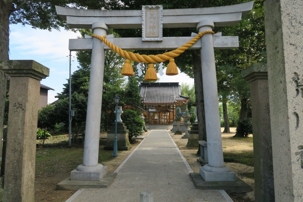 荒川神社正面鳥居