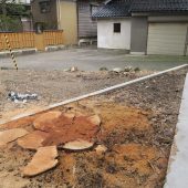 新たに整備された境界