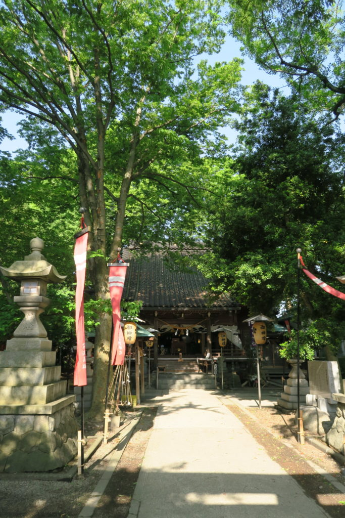 平成30年 春祭り 朝の参道