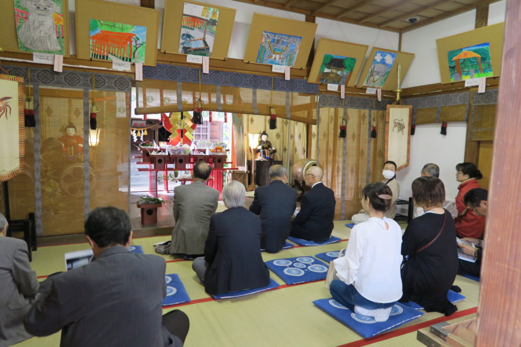 出世稲荷神社基礎改修工事安全祈願祭01