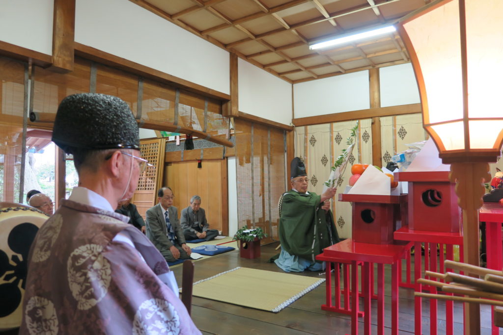 出世稲荷神社基礎改修工事安全祈願祭02