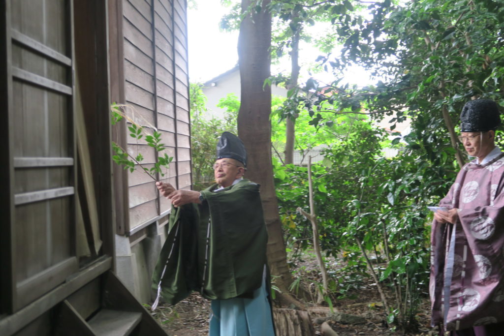 出世稲荷神社基礎改修工事安全祈願祭04