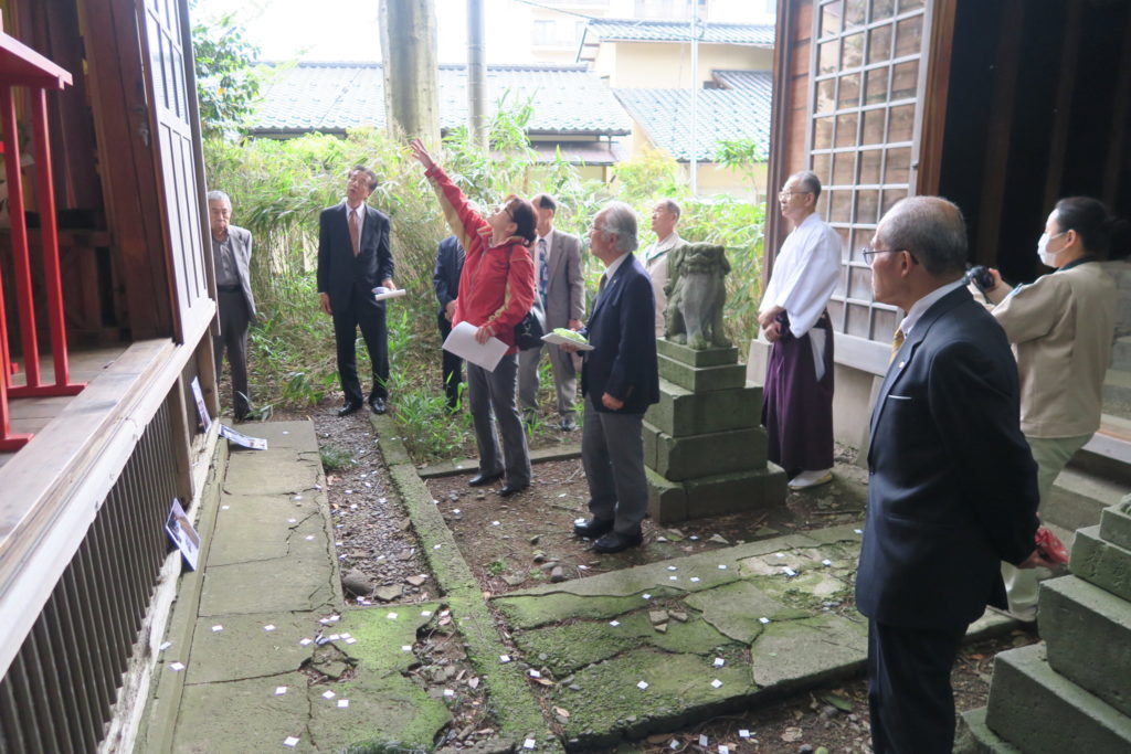 出世稲荷神社基礎改修工事安全祈願祭07