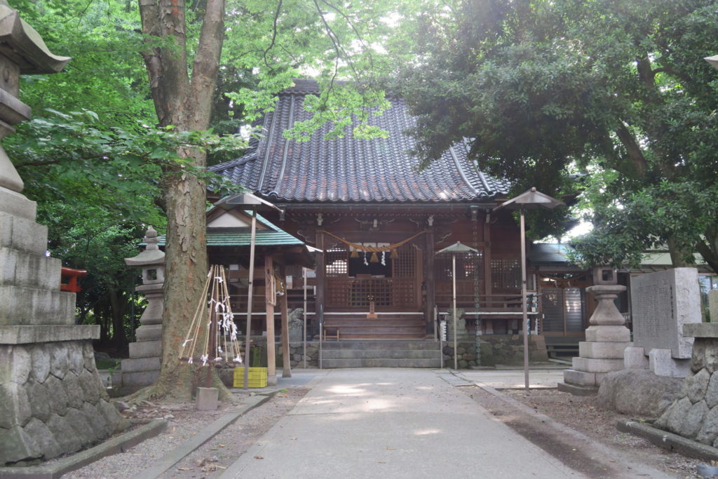 春日神社 参道(平成30年6月7日)