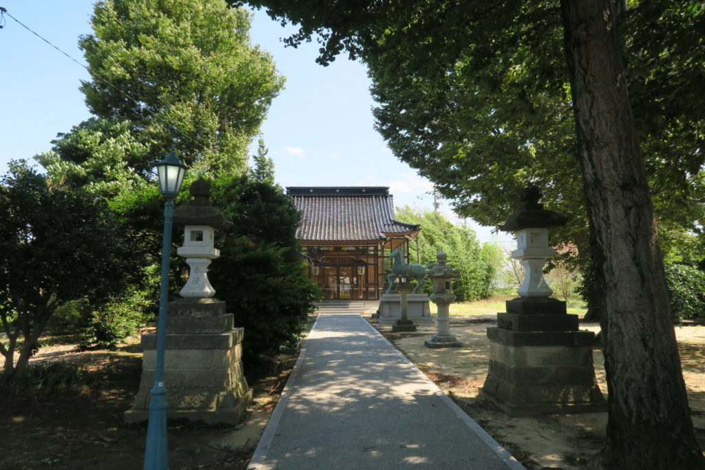 二日市 荒川神社 境内の様子1