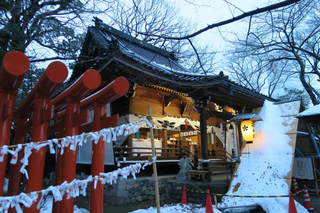 平成30年正月 拝殿