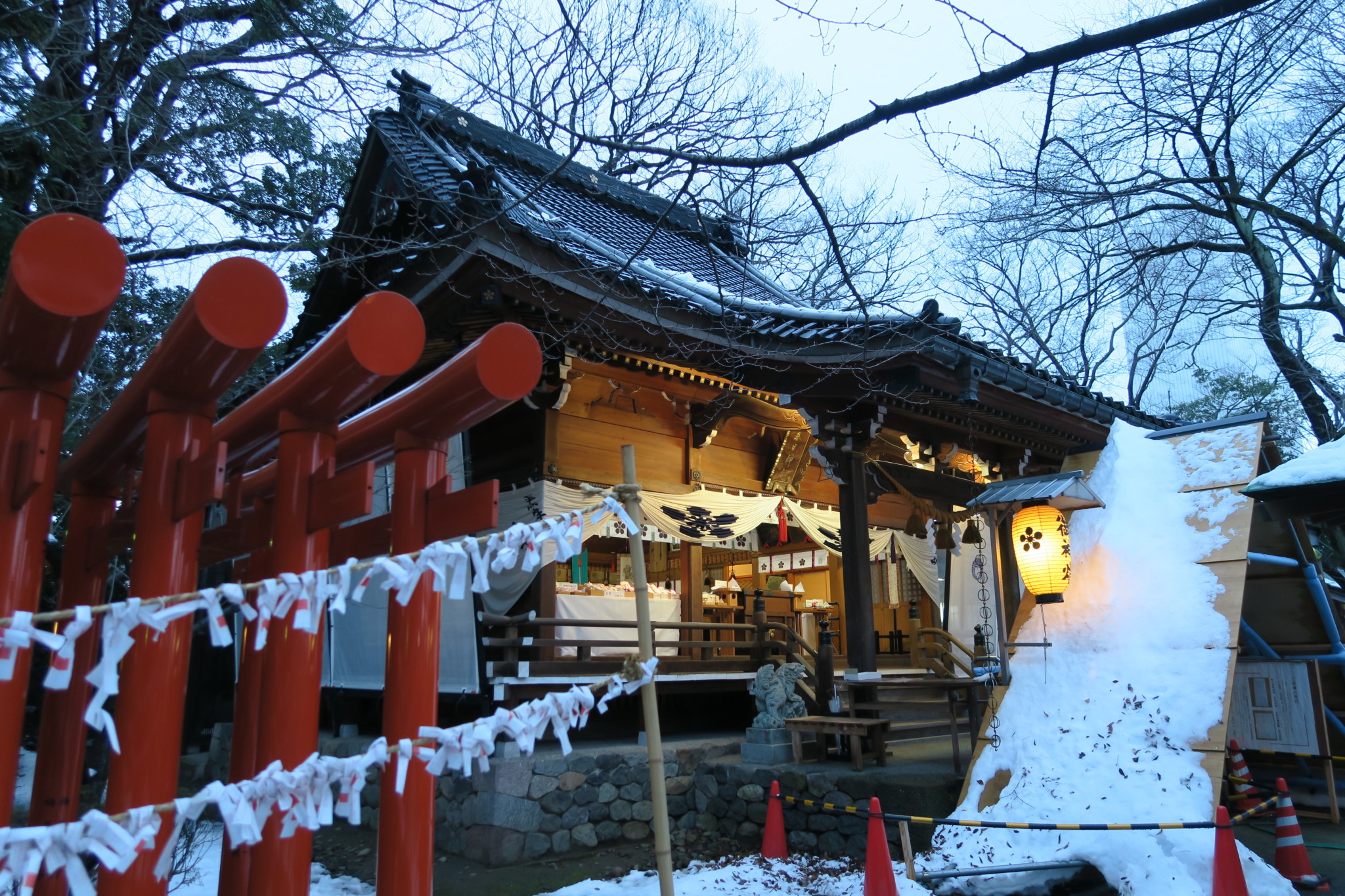 平成30年正月 拝殿