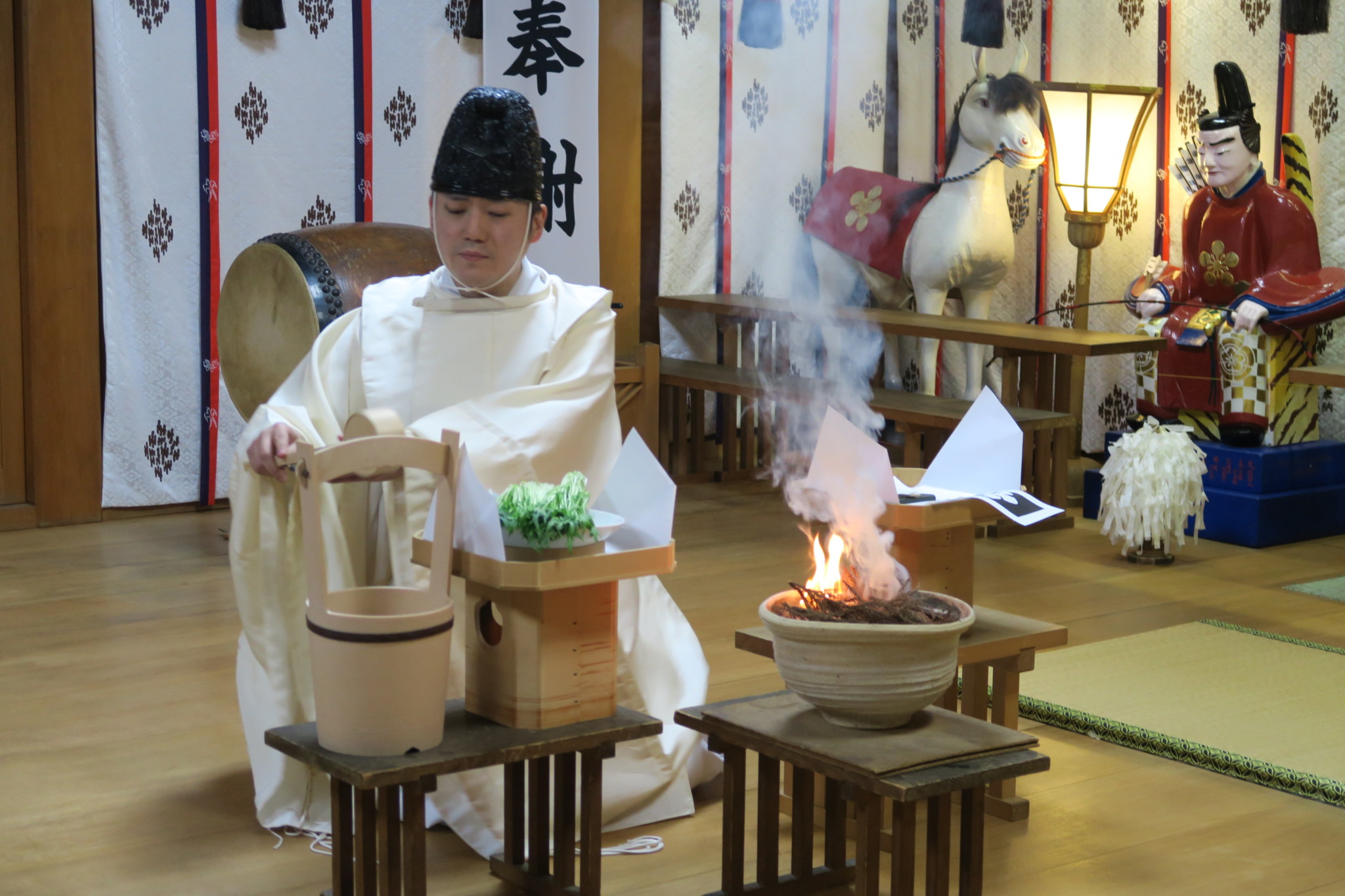 平成31年 鎮火祭 鎮火行事の様子