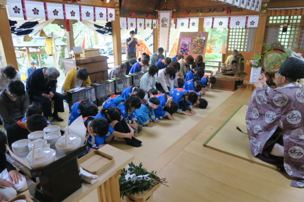 平成30年_春季例祭_子供太鼓清祓式