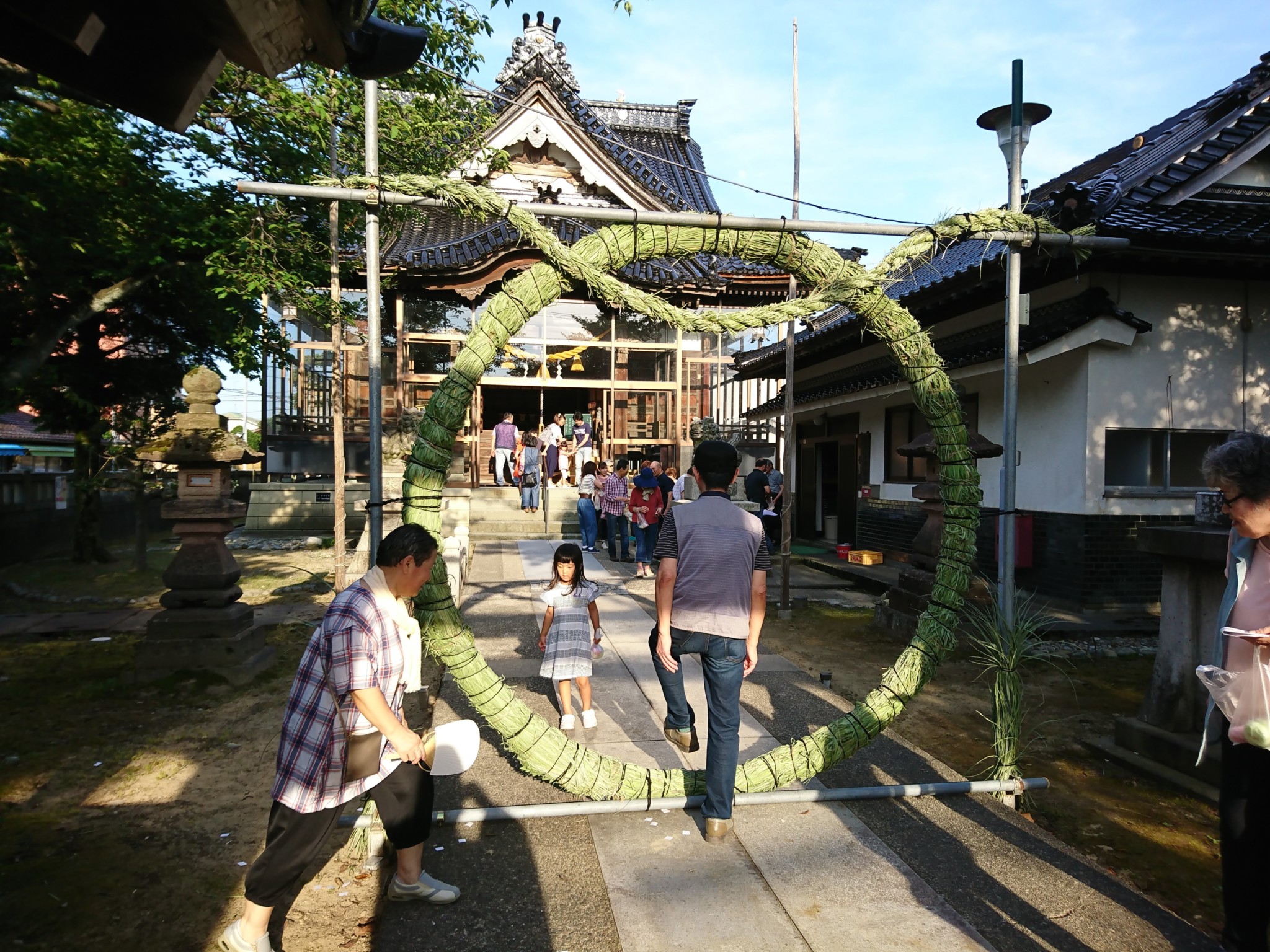 平成30年6月_高皇産霊神社_夏越の祓の様子