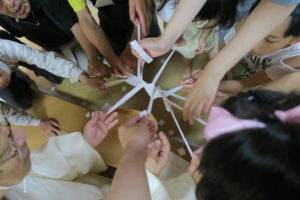 大祓式_衣を割き穢れを断ち切る(平成30年6月)